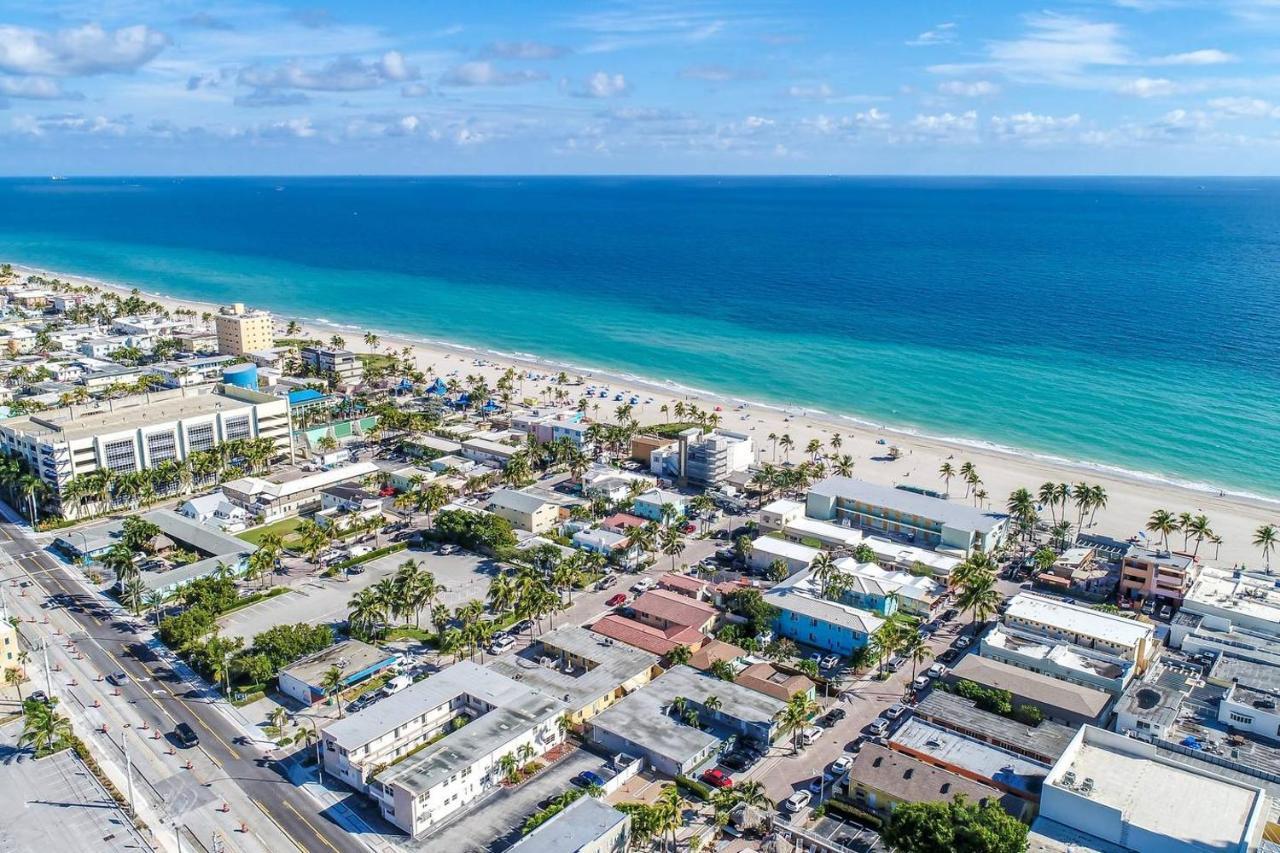 Trendy 1Br W Parking Space & Walk To The Beach #8 Hollywood Exterior photo