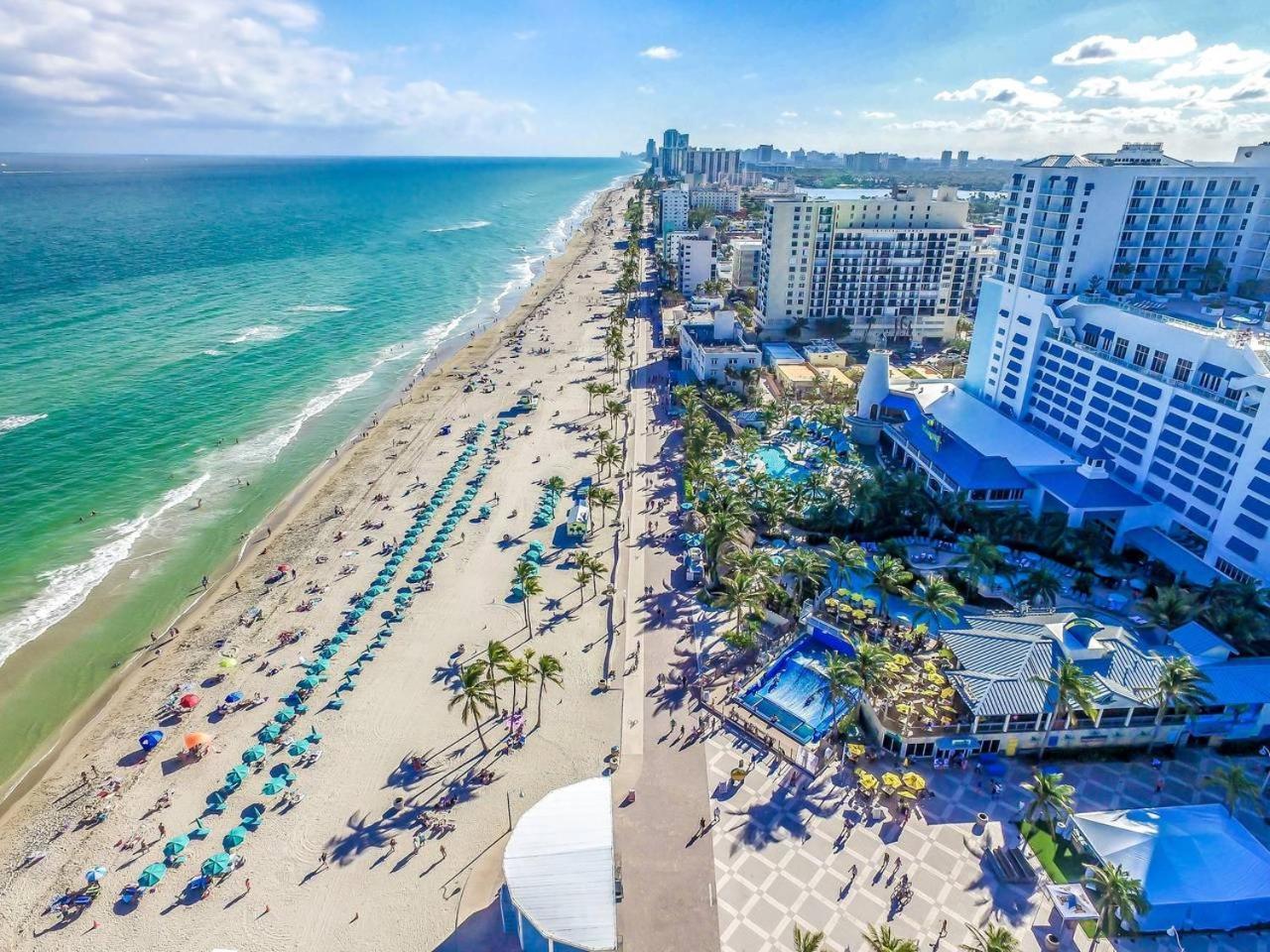 Trendy 1Br W Parking Space & Walk To The Beach #8 Hollywood Exterior photo